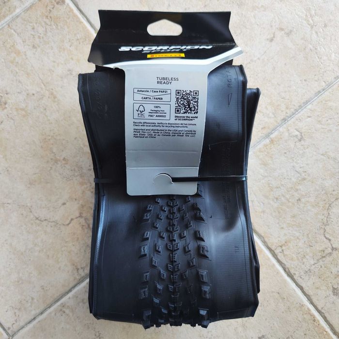 Pneu Pirelli Scorpion Sport XC RC 29x2.4" dobrável