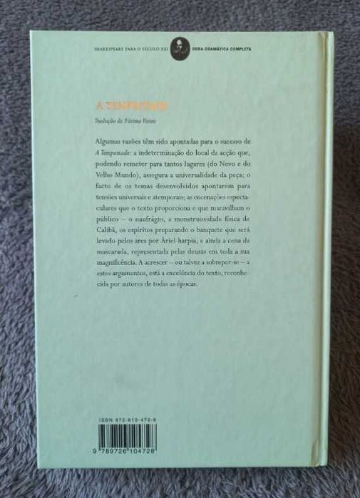 A Tempestade - William Shakespeare (Edição Campo das Letras; Obra Dramática Completa)