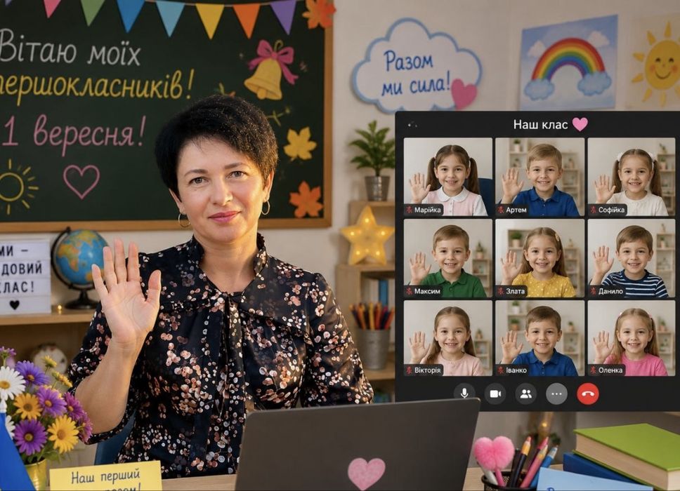 Репетитор вчитель молодших класів. Підготовка до школи