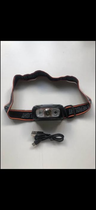 Farol para cabeça com infravermenho