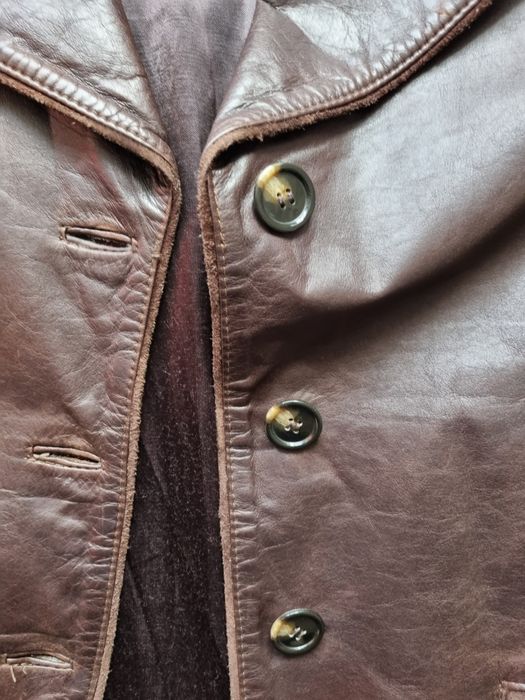 Custom made female leather jacket size S/M