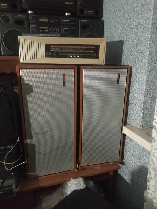Ламповий підсилювач + АС ( 4 шт EL-84 ,  4гд5+1гд3 вч) hi -fi