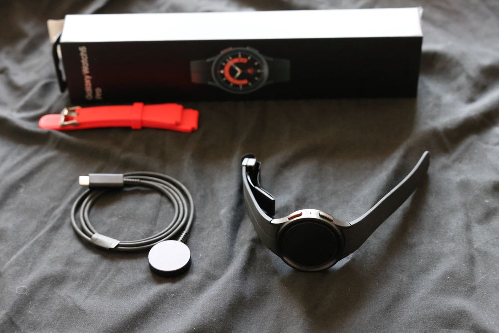 Samsung Galaxy Watch 5 Pro Lte, tytan, szafir, 590mAh