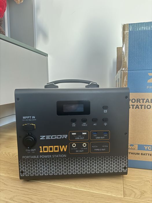 Зарядна станція Zegor   1100-2400Вт. Гарантія 36 міс( не Ecoflow)