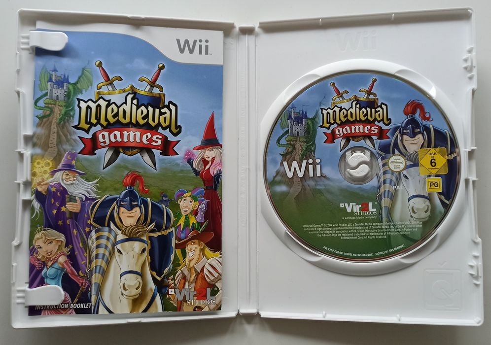 Цена за 2 диска Destiny для PS4, Medieval для Nintendo Wii