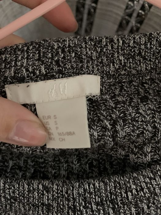 Кофта сіра з розрізами H&M