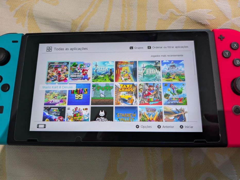 Nintendo Switch desbloqueada 512gb