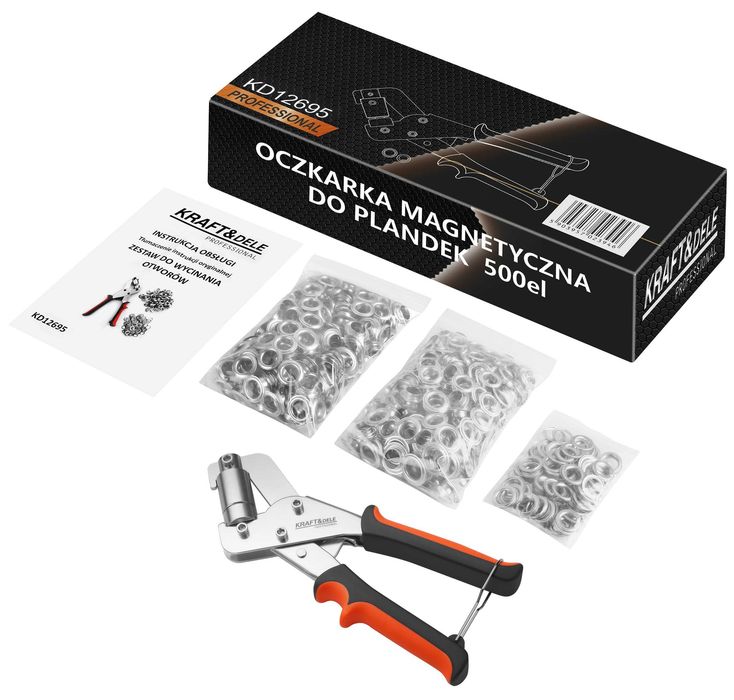 Oczkarka magnetyczna do plandek 500el. KD12695