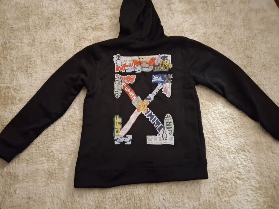 Чорна кофта Off-White