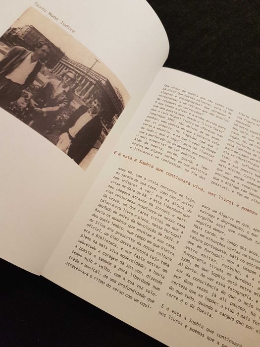 Revista EGOÍSTA Homenagem a Sophia de Mello Breyner