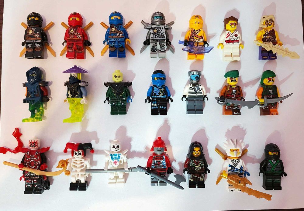 Продаю б/в Лего Ніндзяго.Нова наявність фігурок Lego Ninjago