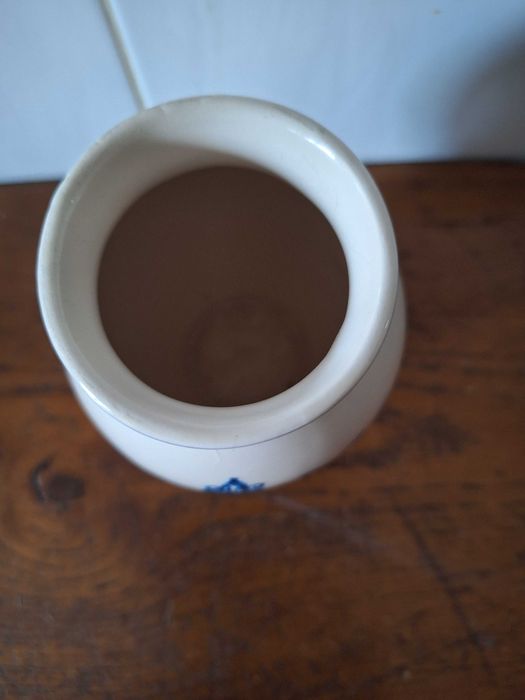 Pote vaso de cerâmica para colecionadores de farmácia