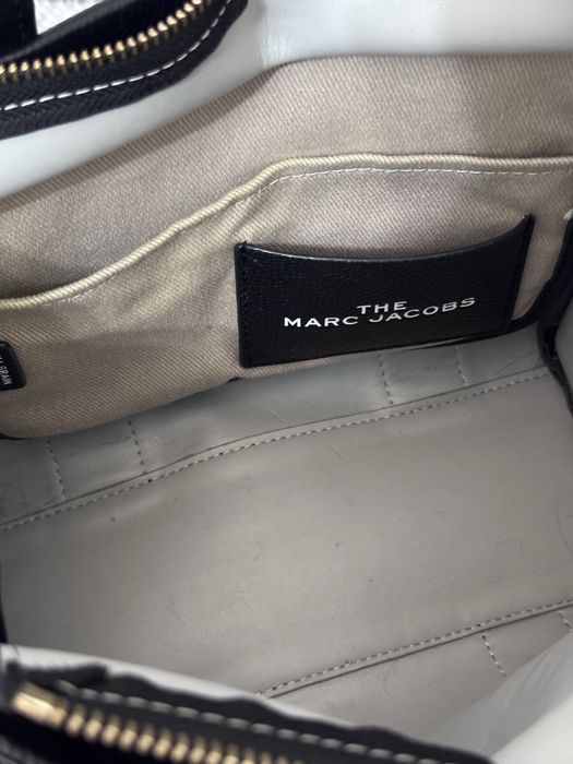 Сумка Marc Jacobs Tote bag оригінал. Кожаная черная сумка.