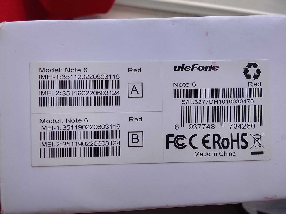 Vendo telemovel Ulefone note 6