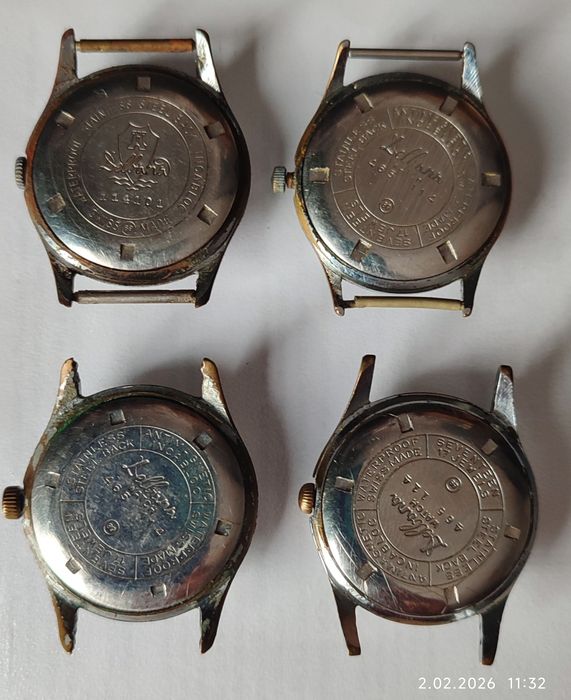 Zegarki męskie Delbana 4szt.