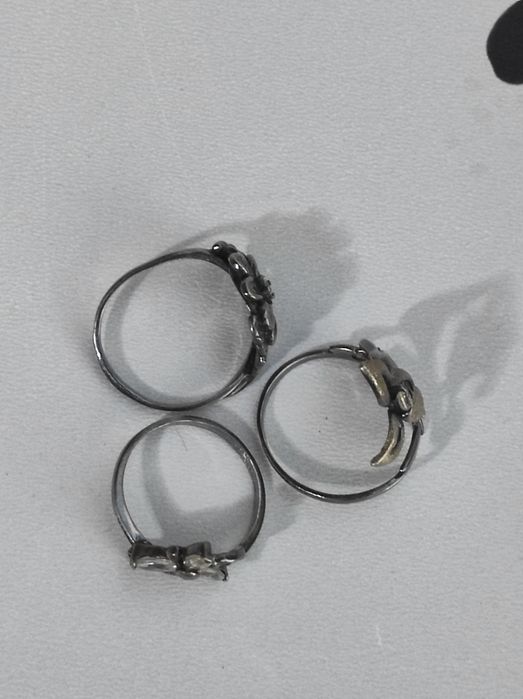 Срібне кільце, обручка, каблучка з біркою розмір 17,8, серебряное