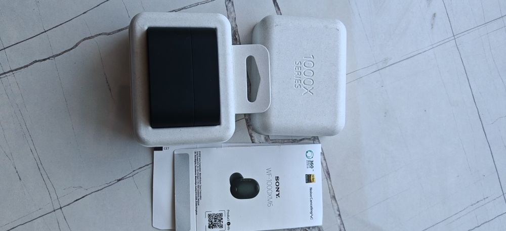 Słuchawki dokanałowe SONY WF-1000XM6 ANC Czarny użyte raz