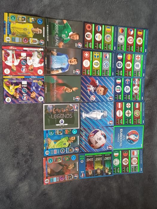 Karty piłkarskie euro 2016 Panini sprzedaż na sztuki