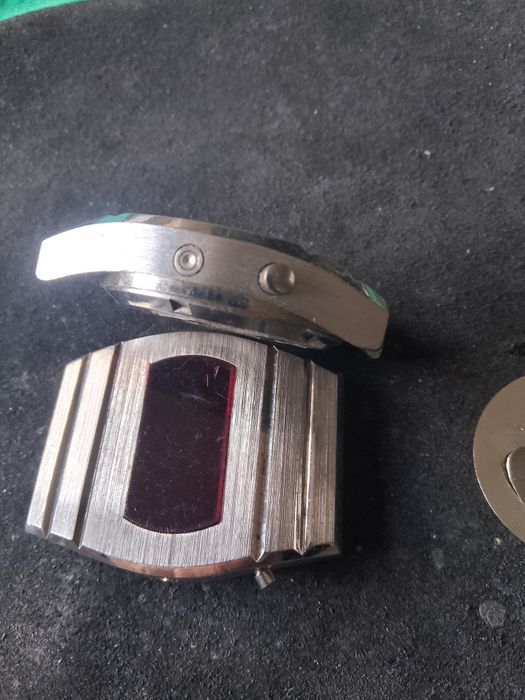 Zegarek LED - koperty Vintage NOS