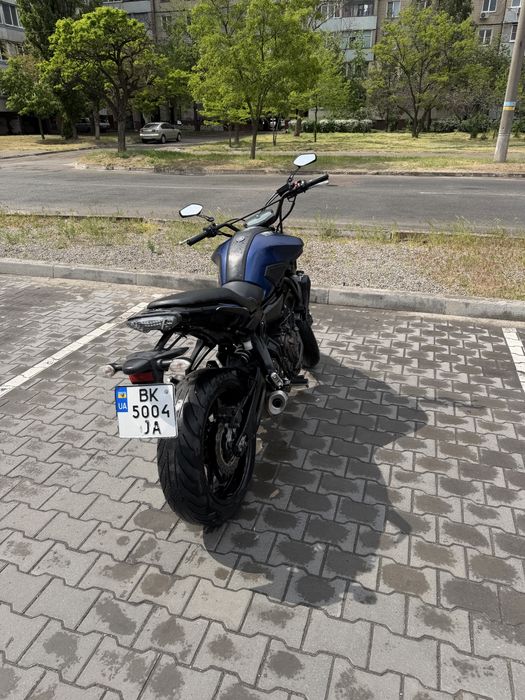 Продам Yamaha mt 07 2017