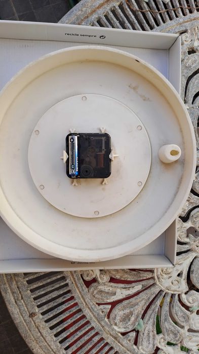 Relogio de parede publicitario