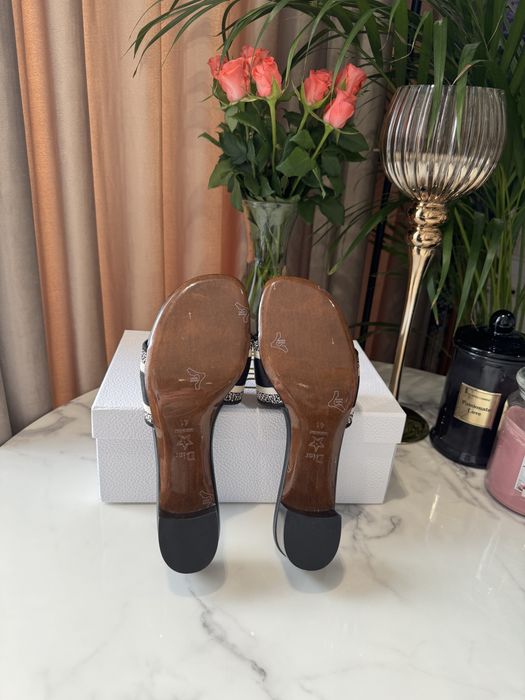 Klapki Dior Dway Heeled black