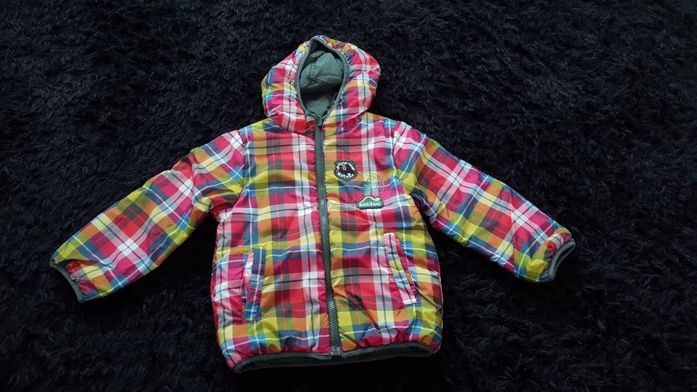 Casaco impermiavel  reversível