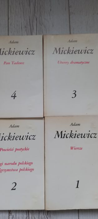 Dzieła Adama Mickiewicza 4 czesci