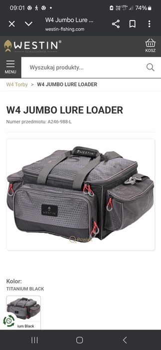 Westin W4 Jumbo  Lure Loader