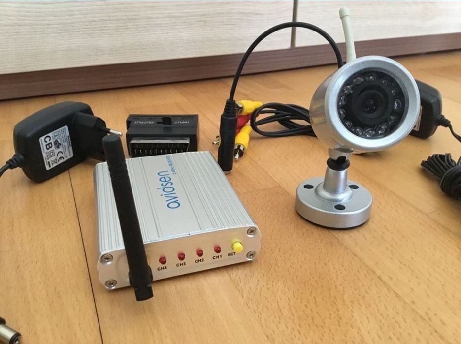 Sistema de video vigilância 2.4Ghz