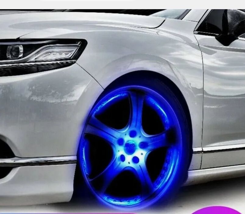 Светящиеся колпачки.