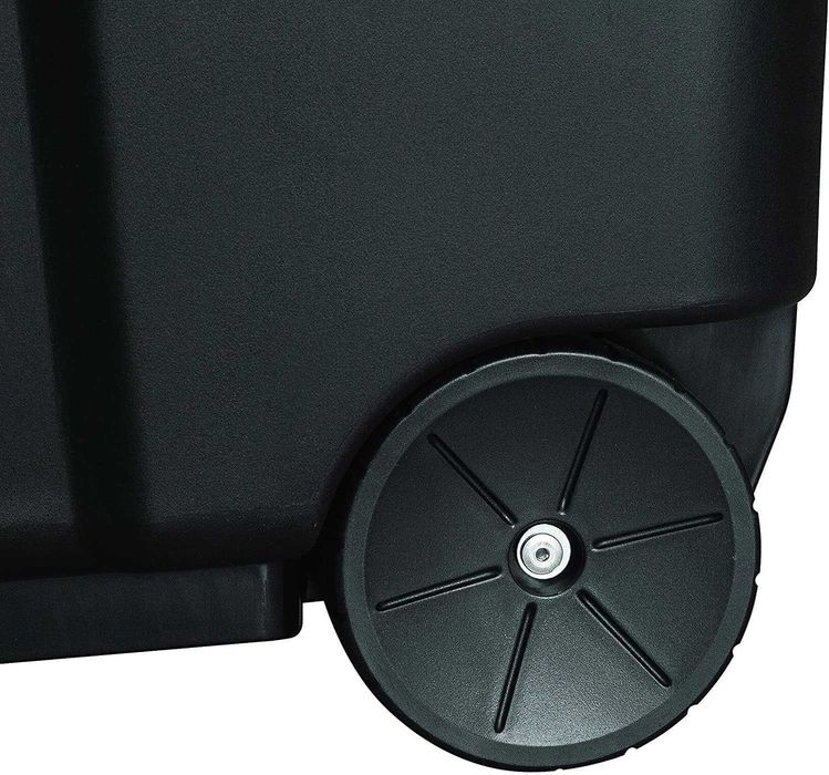 Iris Ohyama 170L Duże pudełko do przechowywania z pokrywką Klipsy