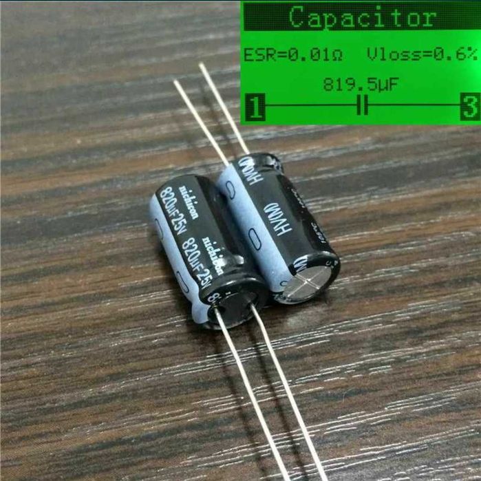Конденсатор Nichicon Nippon Chemi-con 35В 25В 16В 10В 6.3В оригинал