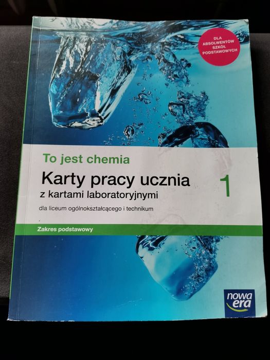 To jest chemia - karty pracy