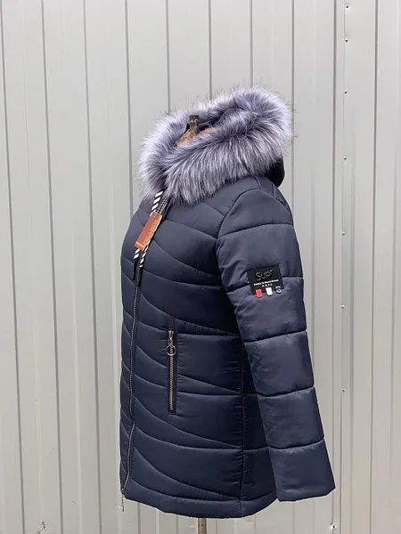 Женская модная зимняя женская куртка, курточка, пуховик. 40-56р