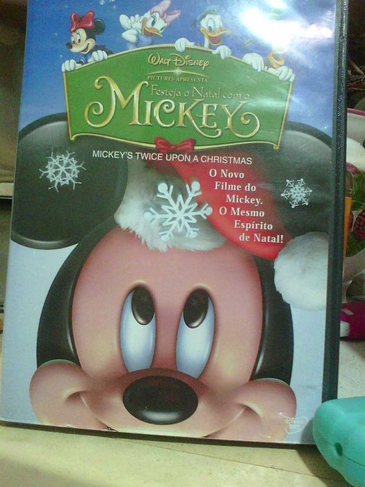 festeja o natal com o mickey filme DVD-portes CTT grátis