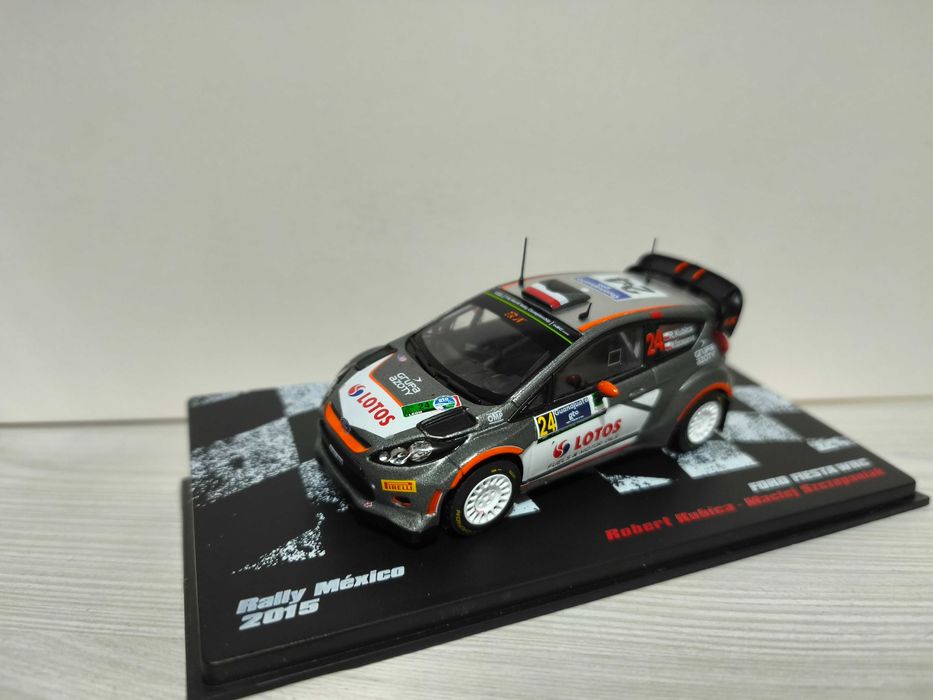 WRC Rally Cars 1:43 DeAgostini Kubica