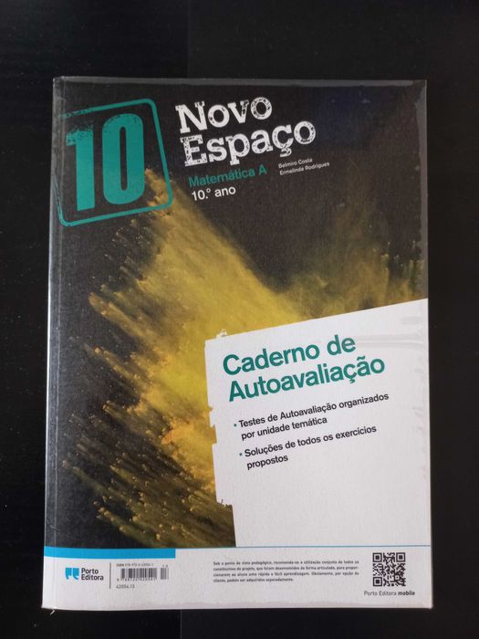 Livro de matemática 10º ano - Novo Espaço Parte 1&2 + Caderno Prático