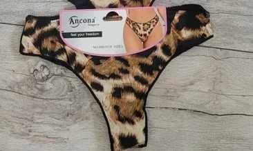 Ancona stringI w panterkę nowe XL