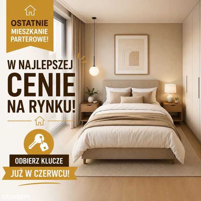 Zielone Ogrody - Ostatnie Mieszkanie Parterowe Z Ogródkiem