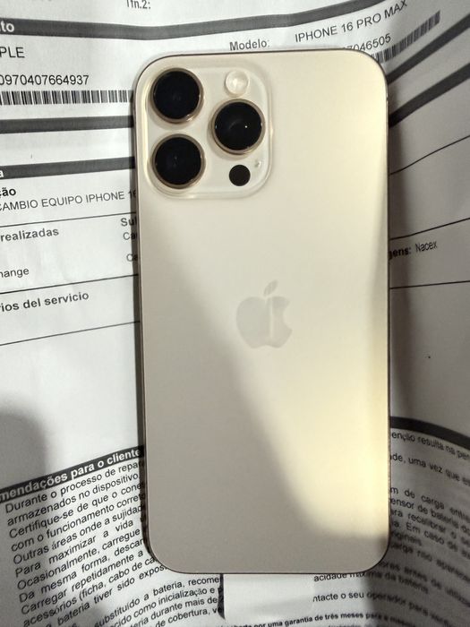 Iphone 16 Pro Max (Novo)