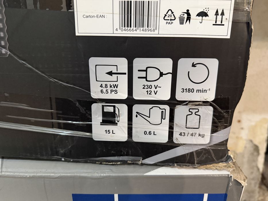 Бензиновий генератор Scheppach BGT 2800 з Німеччини