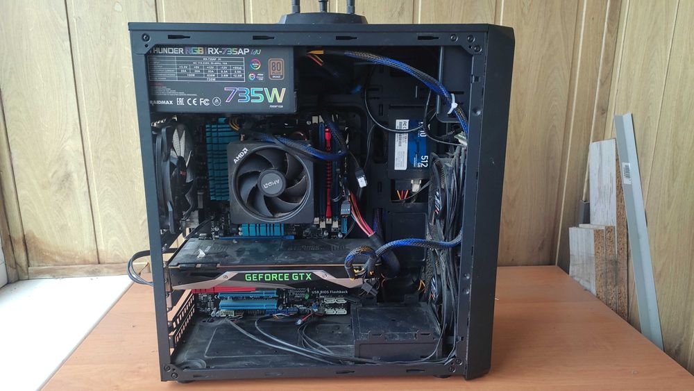 ігровий ПК з монітором Samsung 24" 144Гц | GTX 1080 Ti, FX‑8350