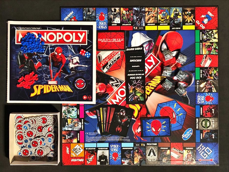 JOGO de Tabuleiro [desde 18€] Monopólio Classico Homem Aranha Monopoly