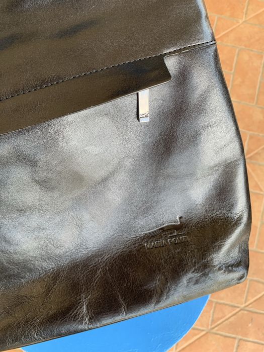 Mochila de pele Marta Ponti