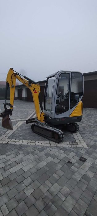 WYNAJEM minikoparka WackerNeuson 5,7 t, 1,7 t, wiertnica studni ręczna