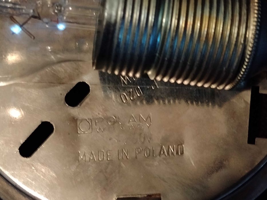 Polam Wilkasy Plafon PRL sprawny Kompletny