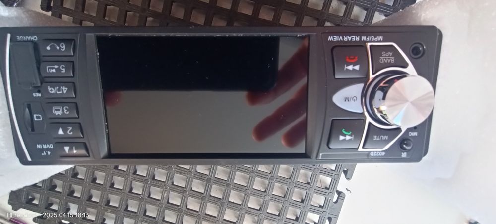 Auto rádio com câmera