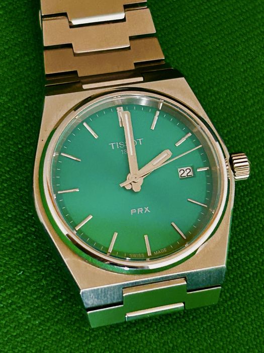 Tissot PRX green dial T137.210.11.081.00