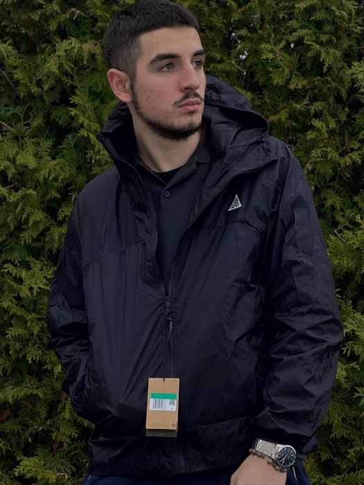 Ветровка Nike ACG черная мужская вітровка чоловіча Найк Асдж